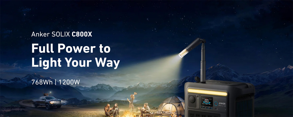 Anker SOLIX C800X portable power station