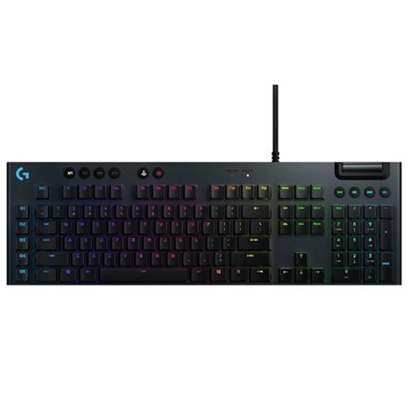Logitech G815 LIGHTSYNC RGB Mechanical Gaming Keyboard - Clicky