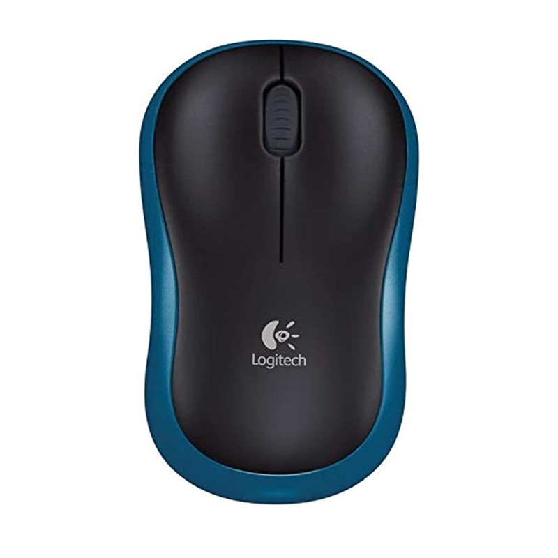 Logitech M185 Wireless Mouse - Blue