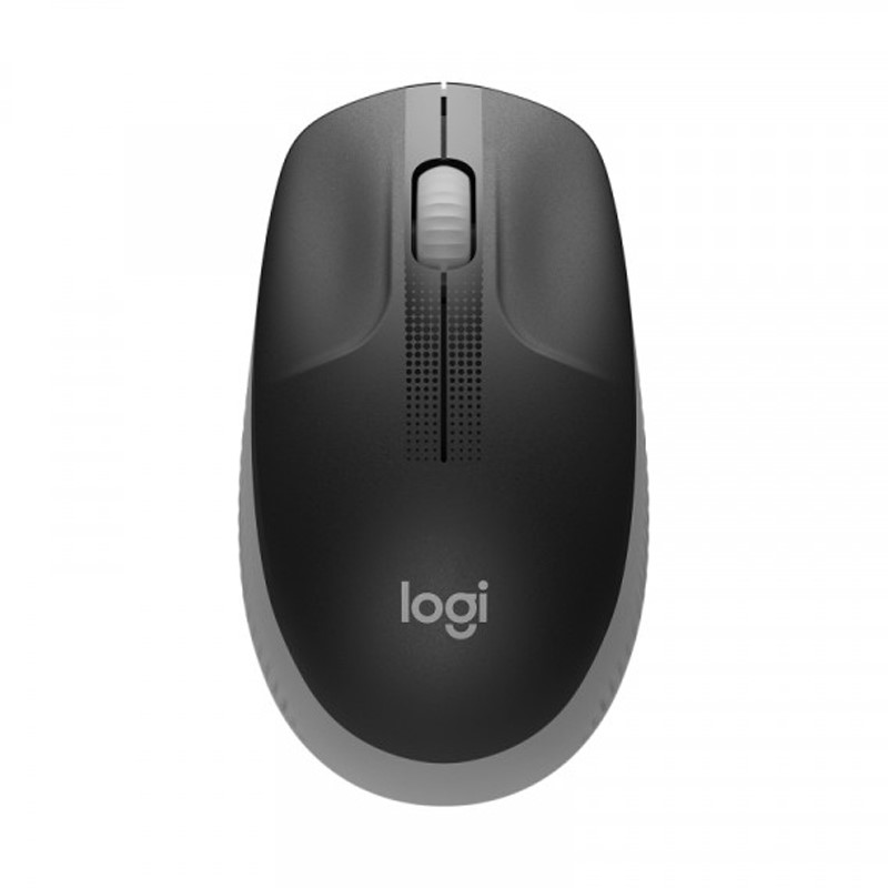 Logitech M190 Full-size Wireless Mouse - Mid Grey