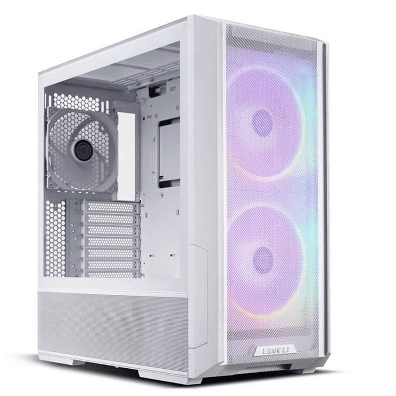 LIAN LI Lancool 216 RGB Mid Tower Gaming Case - White