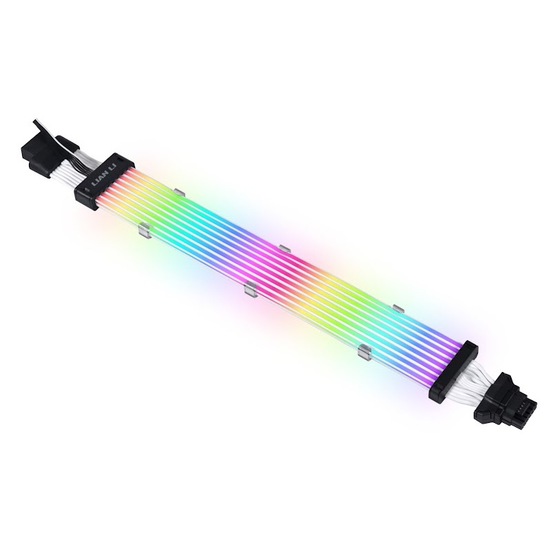 LIAN LI SRIMRER PLUS RGB V2 12+4 to 12+4 Llight Guide 8 LED PSU Extension Cable