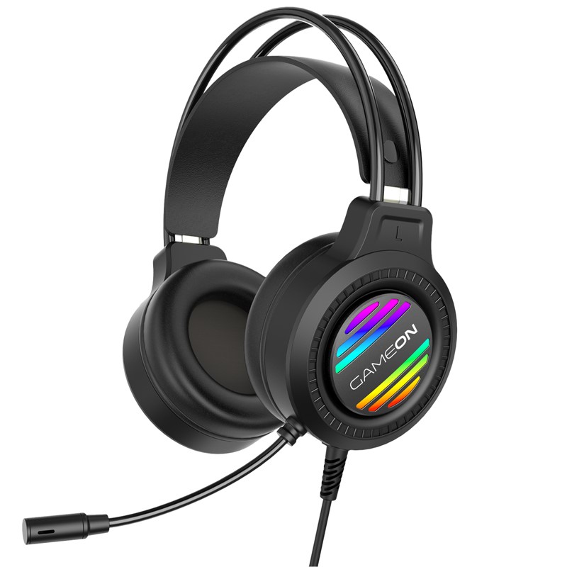 GAMEON GOT100 Ravenstrike RGB Gaming Headset - Black