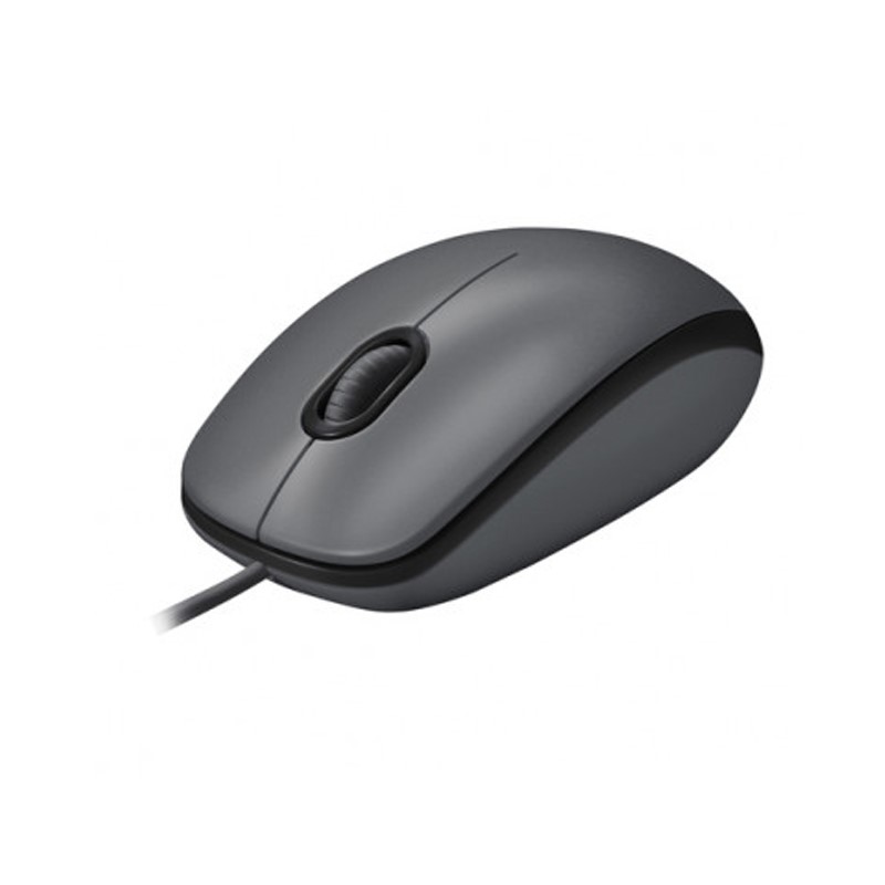 Logitech M100 Corded Mouse – Wired USB Mouse - Black / Logitech