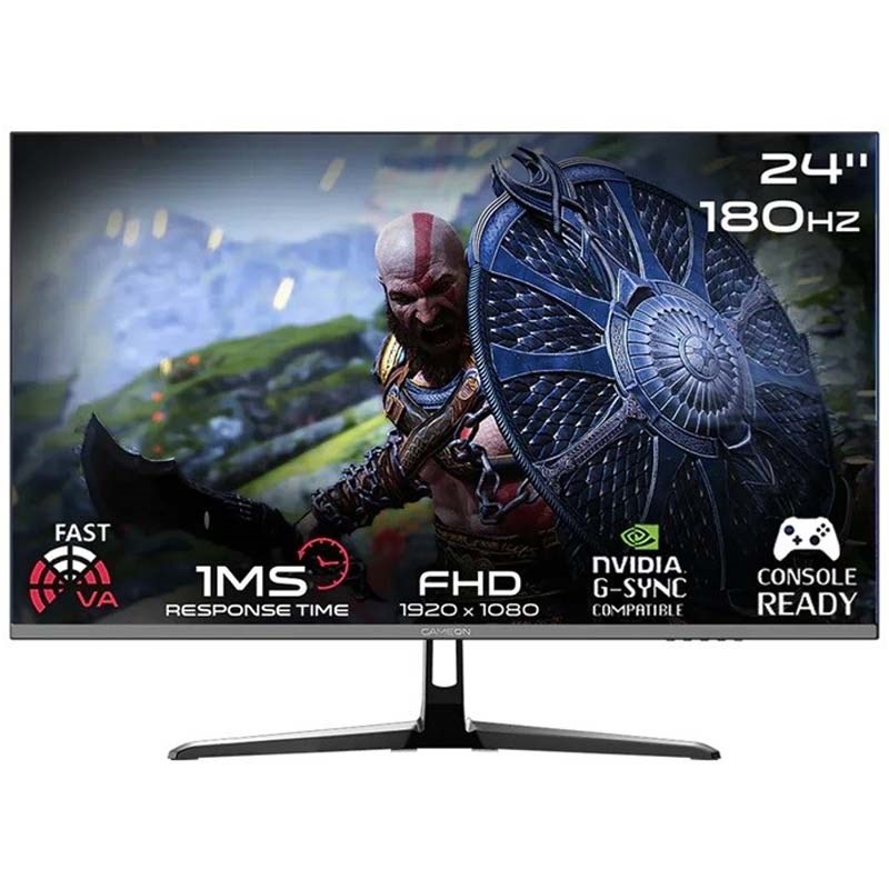GAMEON GOPS24180VA 24" FHD, 180Hz, 1 ms , HDMI 2.0 Gaming Monitor (Adaptive Sync and G-Sync Compatible)