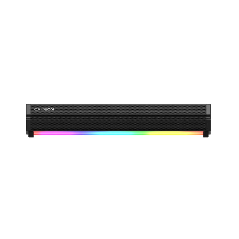 GAMEON Sonicstorm X Wireless RGB Gaming Soundbar - Black