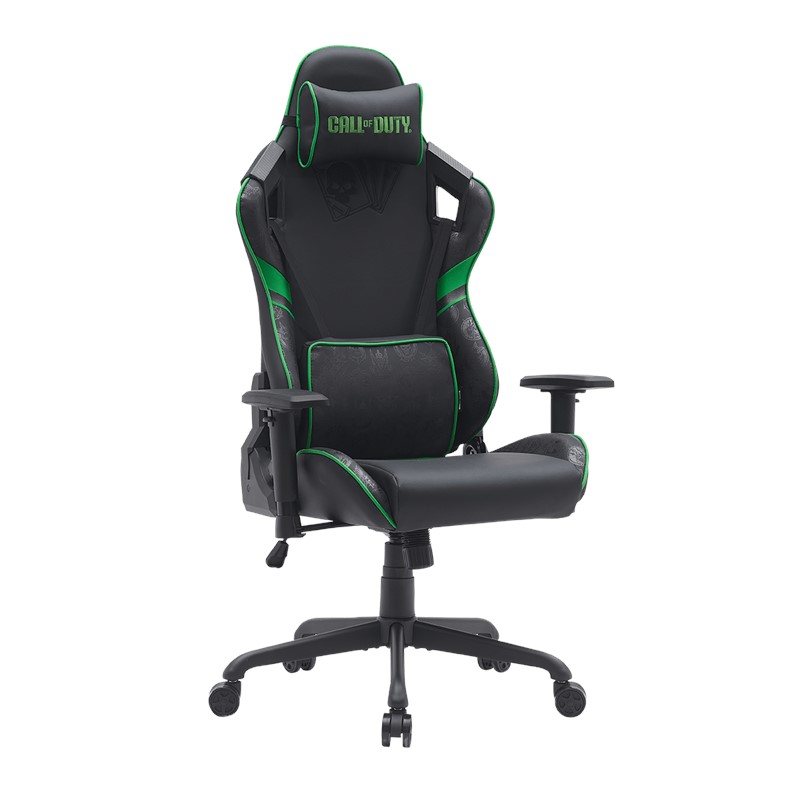 GAMEON Call Of Duty Gaming Chair W/A 4D Armrest&M Base - Green/Black