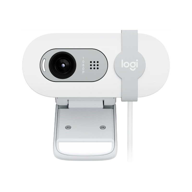 Logitech Brio 100 Full HD Webcam - White