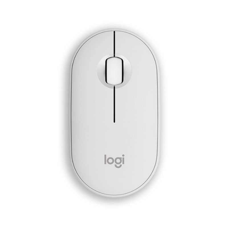 Logitech Wireless Pebble Mouse 2 M350s - Tonal White