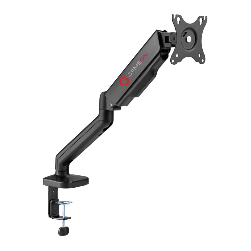 GAMEON GO-5336 Single Monitor Arm, Stand And Mount For Gaming And Office Use, 17" - 32", Each Arm Up To 9 kg - Black