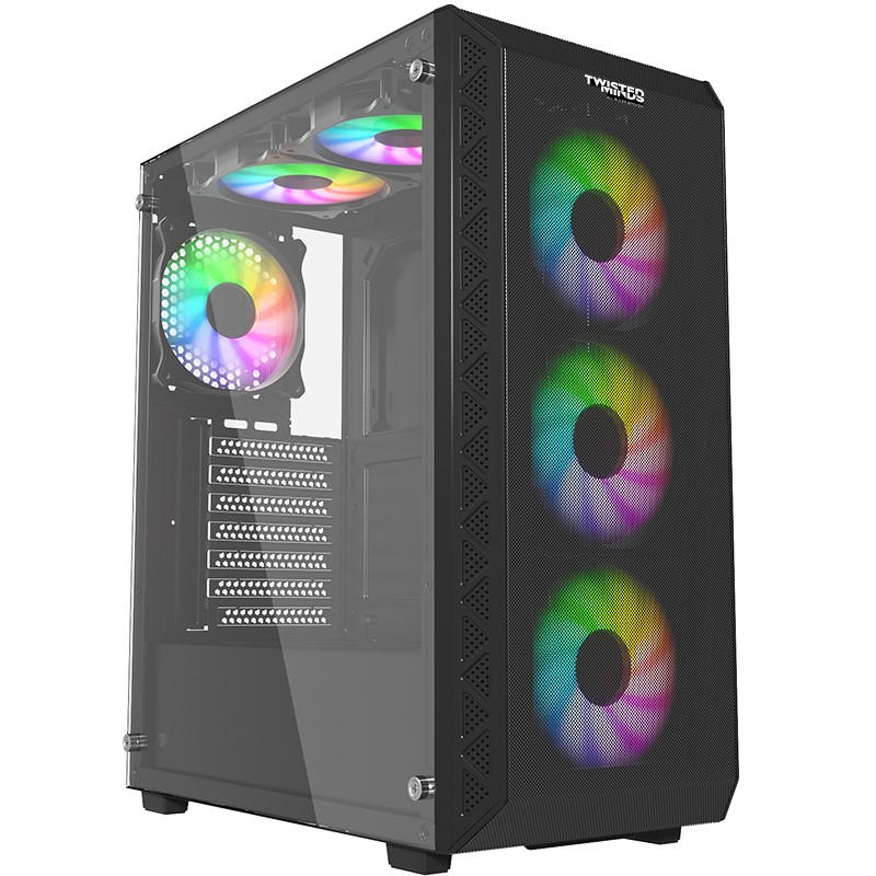 Twisted Minds Apex-03 Mid Tower, 3*120mm ARGB Fan Gaming Case