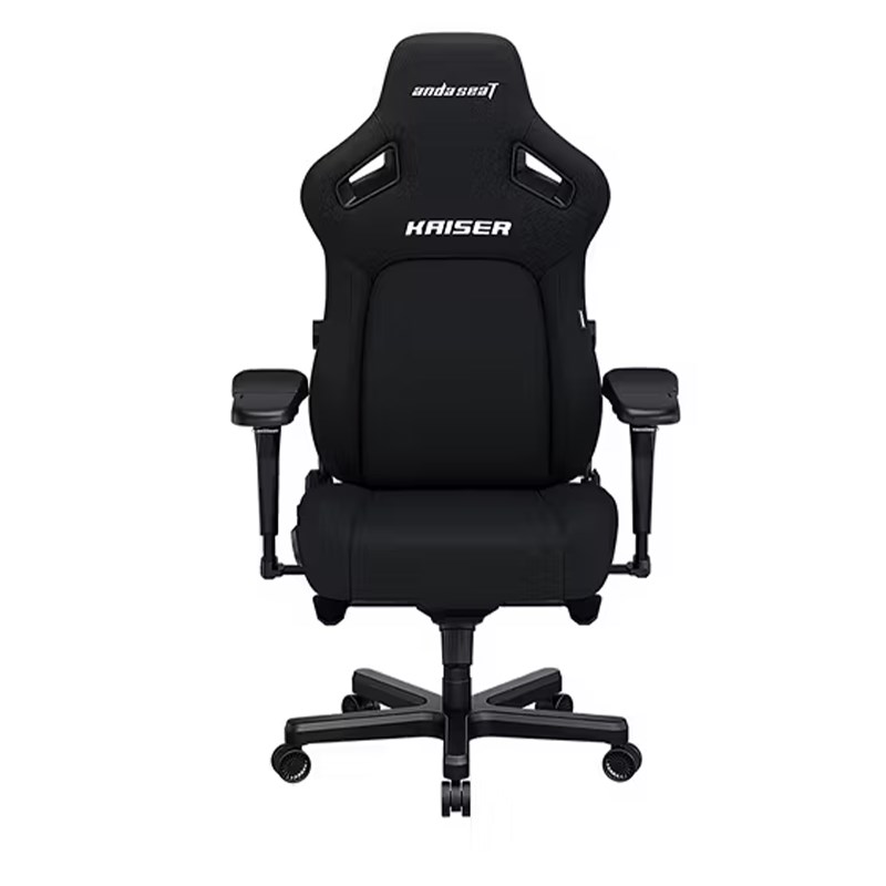 Anda Seat Kaiser 4 Large Gaming Chair - Black Fabric