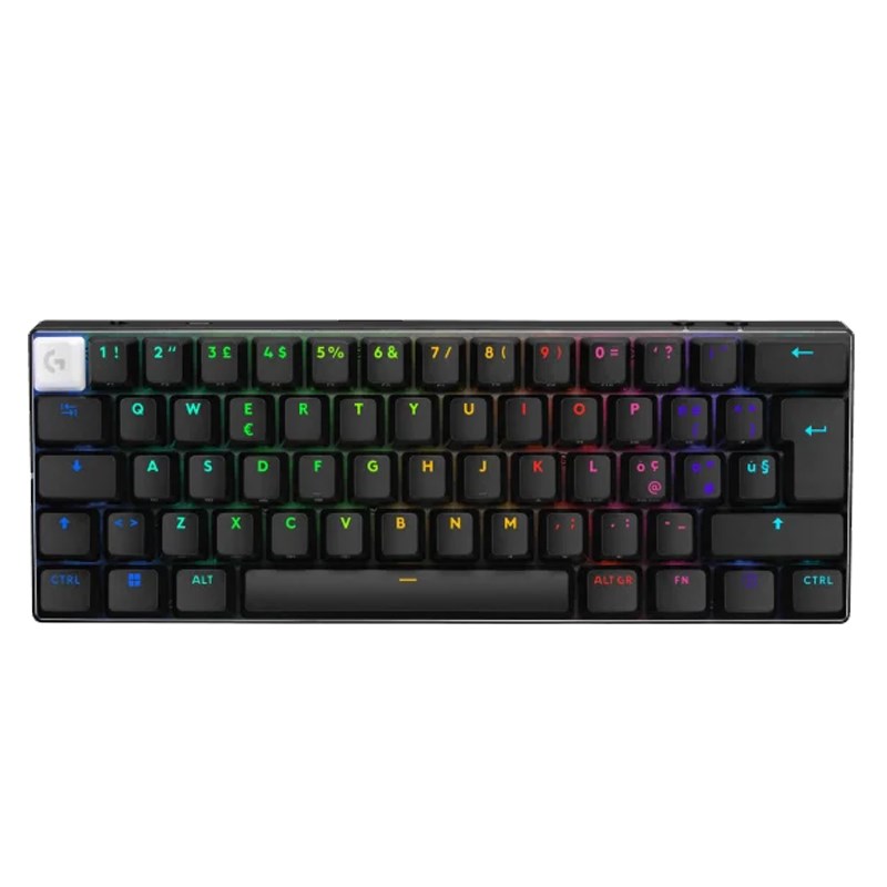 Logitech G PRO X 60 LIGHTSPEED Wireless RGB Mechanical Gaming Keyboard, Optical Tactile Switch - Black (US Layout)