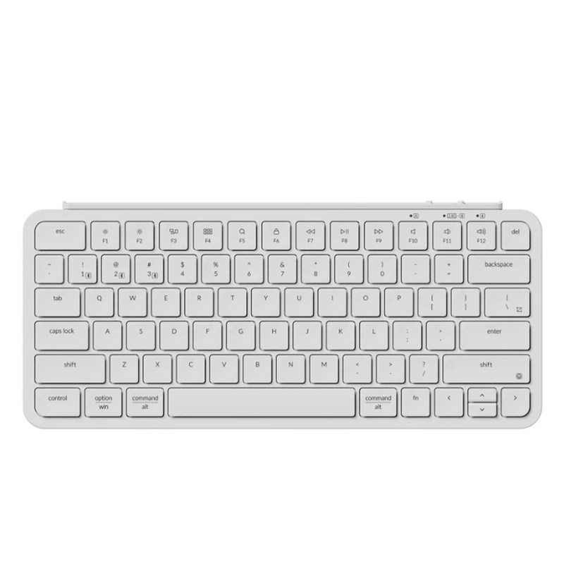 Keychron B1 Pro Ultra-Slim Wireless 75% ZMK Custom Keyboard for Windows & Mac - White