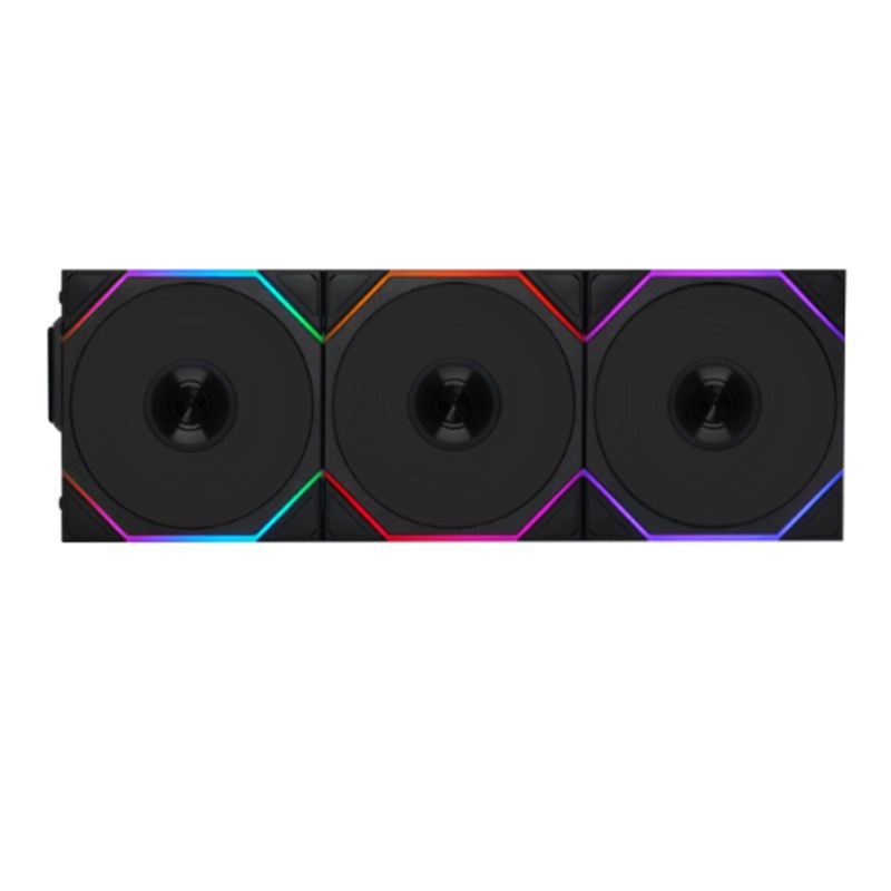 LIAN LI UNI FAN TL Wireless LCD Reverse Blade 120mm ARGB Case Fans with 1.6” LCD Screen (3 Pack)