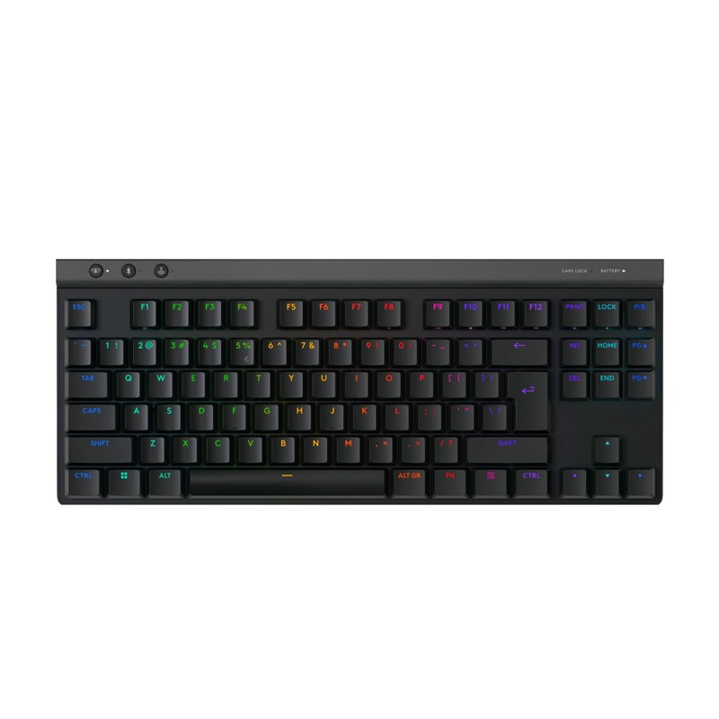 Logitech G515 LIGHTSPEED TKL Wireless Low Profile Mechanical Gaming Keyboard (Tactile Switch) - Black (US Layout)