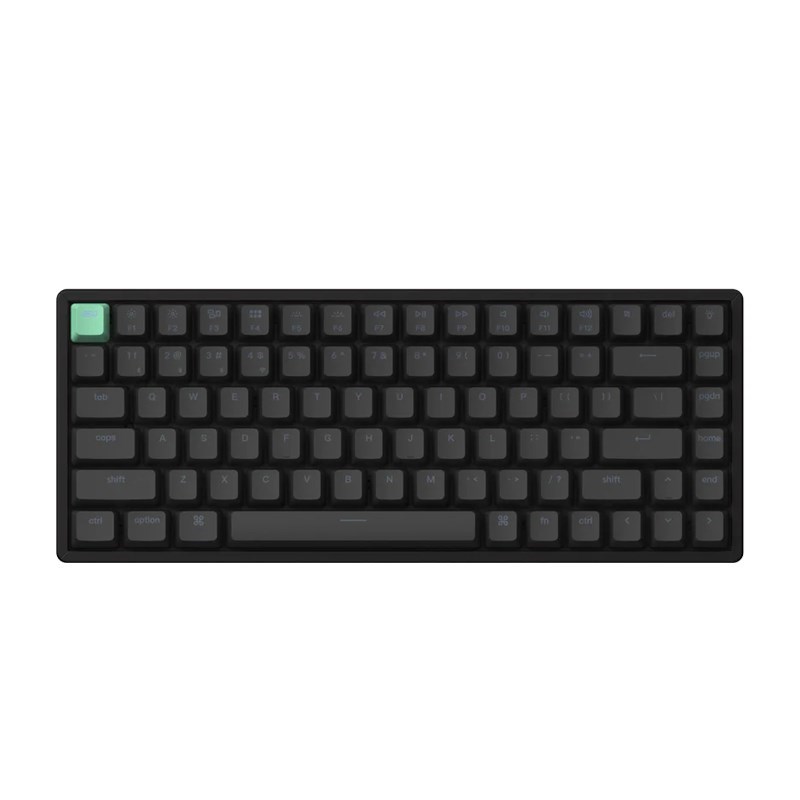 Keychron K2 HE 75% Wireless RGB Mechanical Gaming Keyboard (Magnetic Switch) (Arabic layout) - Black