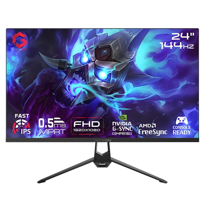 GAMEON GOES24FHD144IPS Essential Series 23.8" FHD, 144Hz, Fast IPS Gaming Monitor