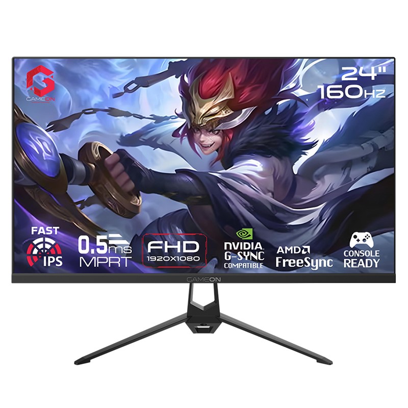 GAMEON GOES24FHD160IPS Essential Series 23.8" FHD, 160Hz, Fast IPS Gaming Monitor
