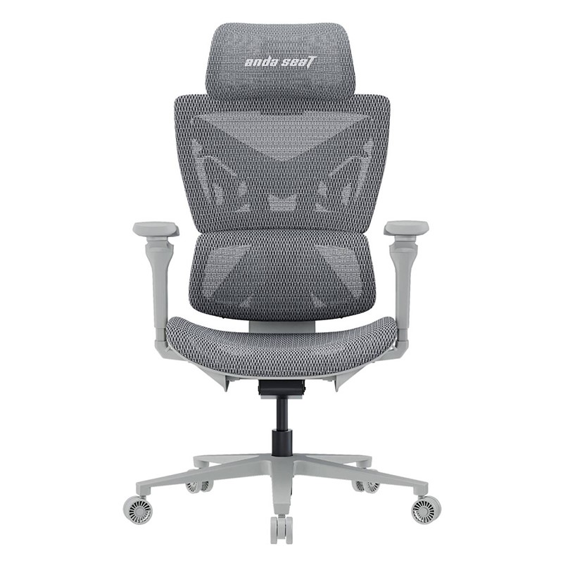 Andaseat Gaming Mesh Chair X-Air Pro, PA Plastic, Mesh Fabric, XL Size Gaming Chair - White
