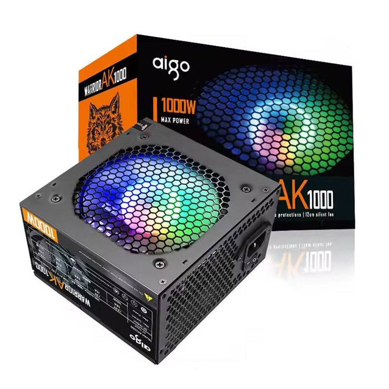 Darkflash AK1000 Non-Modular Power Supply, 1000W Power, Pure Aluminum Heatsink