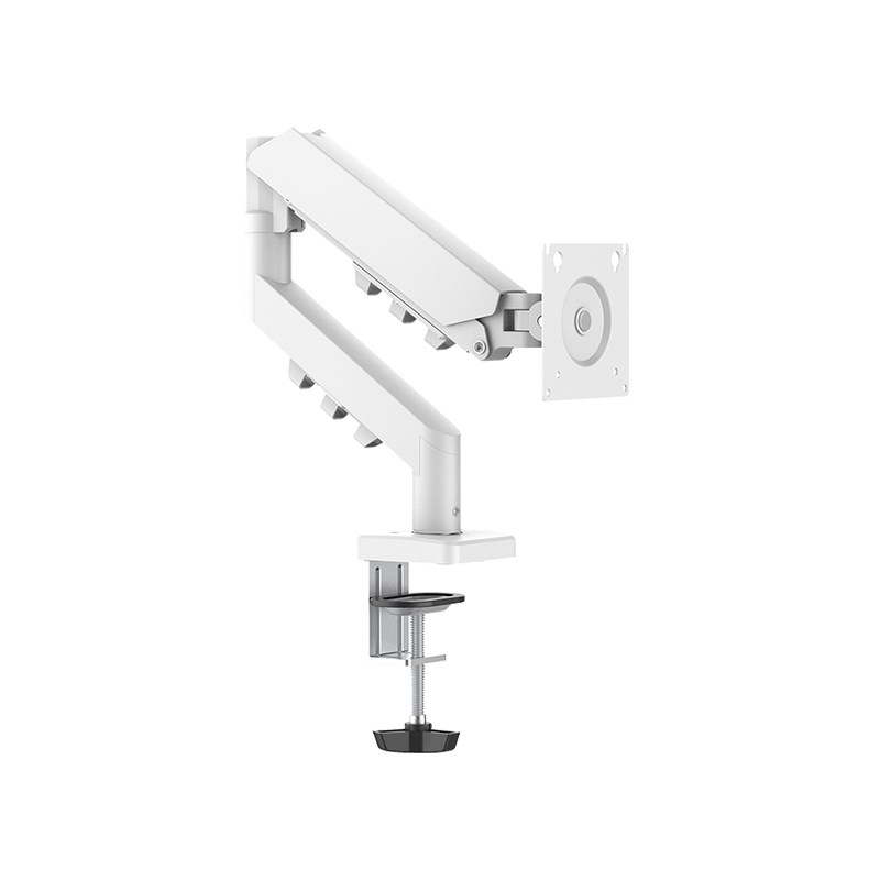 GAMEON GO-5501 Gas Mechanical Spring Single Monitor Arm For Gaming And Office Use - White