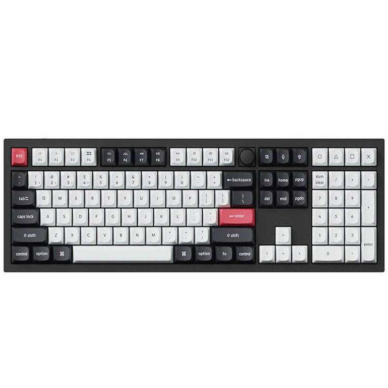 Keychron Q6 HE QMK Wireless Keyboard Gateron double-rail magnetic switch 2.4 GHz / Bluetooth / Type-C wired (Arabic Layout)