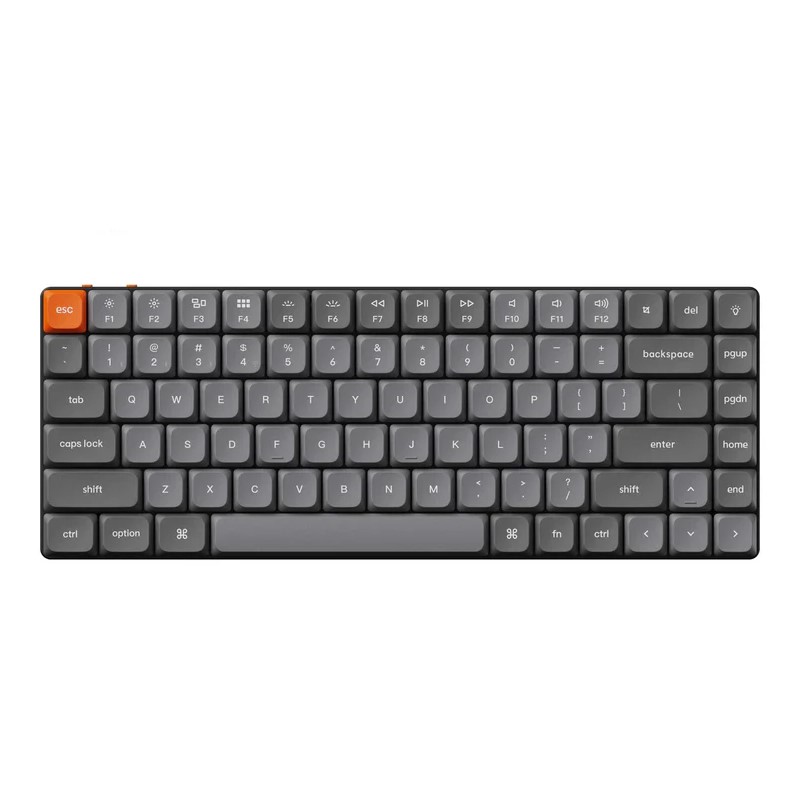 Keychron K3 Max QMK/VIA Wireless Mechanical Keyboard, 75% Layout Programmable, RGB LED, Gateron Red Switch Hot-Swap, Aluminum Frame Bluetooth/USB-C - (Arabic Layout)