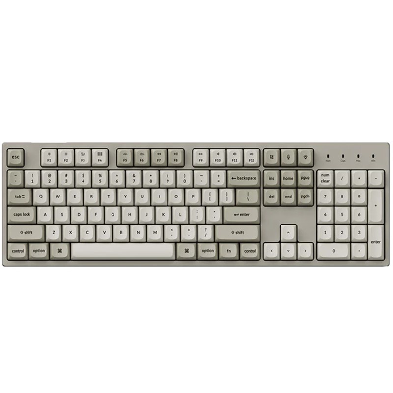 Keychron C2 Pro 8K QMK full size (100%) Wired Mechanical Keyboard Connectivity Type-C - (Arabic Layout)