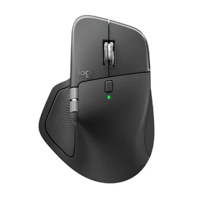 Logitech MX Master 4, Ergonomic Wireless Mouse with Advanced Performance Haptic Feedback, Ultra-Fast Scrolling, USB-C Charging, Bluetooth, Windows, MacOS - Graphite