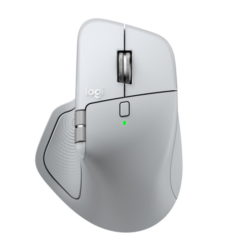 Logitech MX Master 4 Wireless Mouse for Mac - White Silver