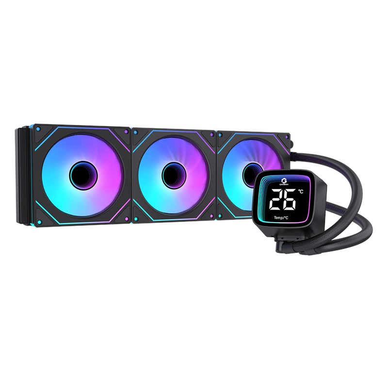 GAMEON KRAKEN X Pro Series N360 LCD Display 360mm Liquid CPU Cooler with ARGB Pump - Black