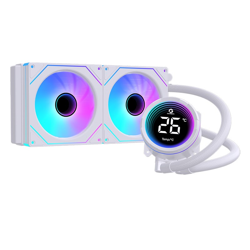 GAMEON GO-240 KRAKEN II X Series A380 Liquid CPU Cooler - White