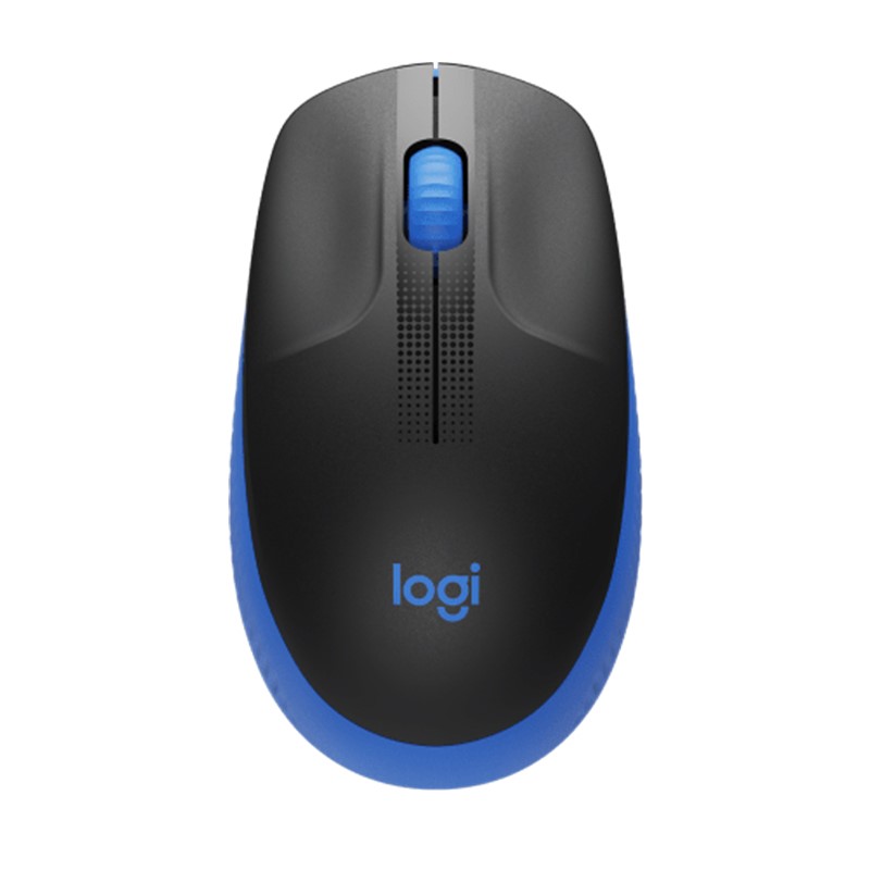 Logitech M190 Full-Size Wireless Mouse - Blue