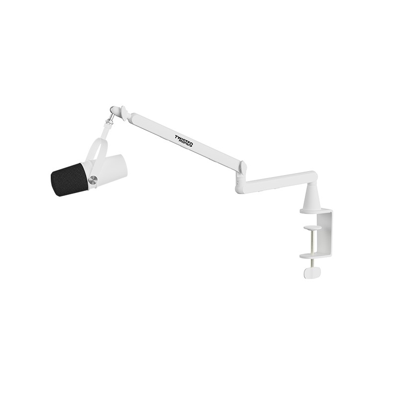 Twisted Minds Neo I Series Standard Pole Mic Arm - White
