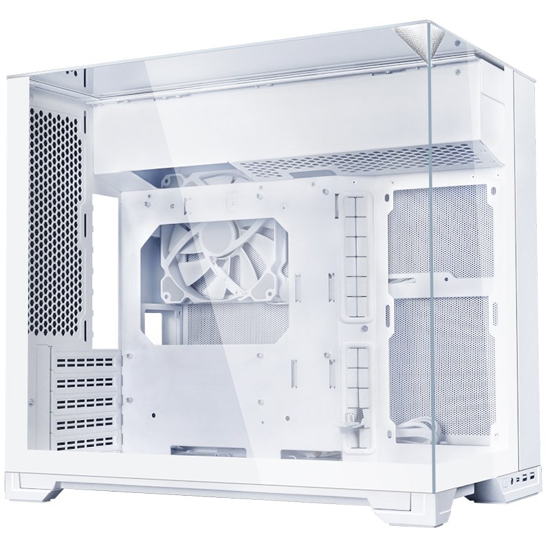 LIAN LI O11 Vision-M Micro ATX Gaming Case - White (1 FAN Included)