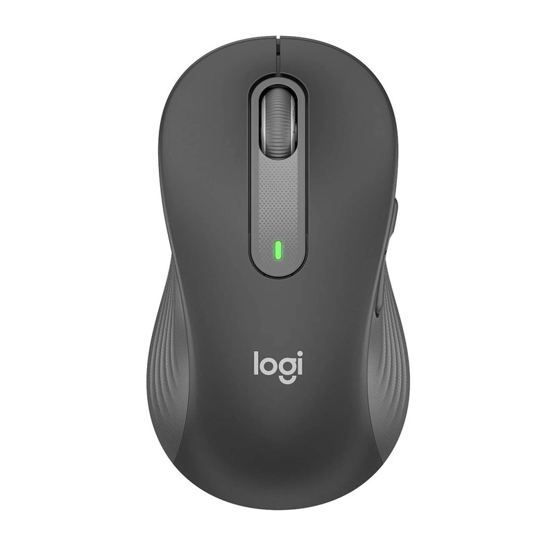 Logitech Signature M650 Wireless Mouse (L Size) - Graphite (Left Hand)