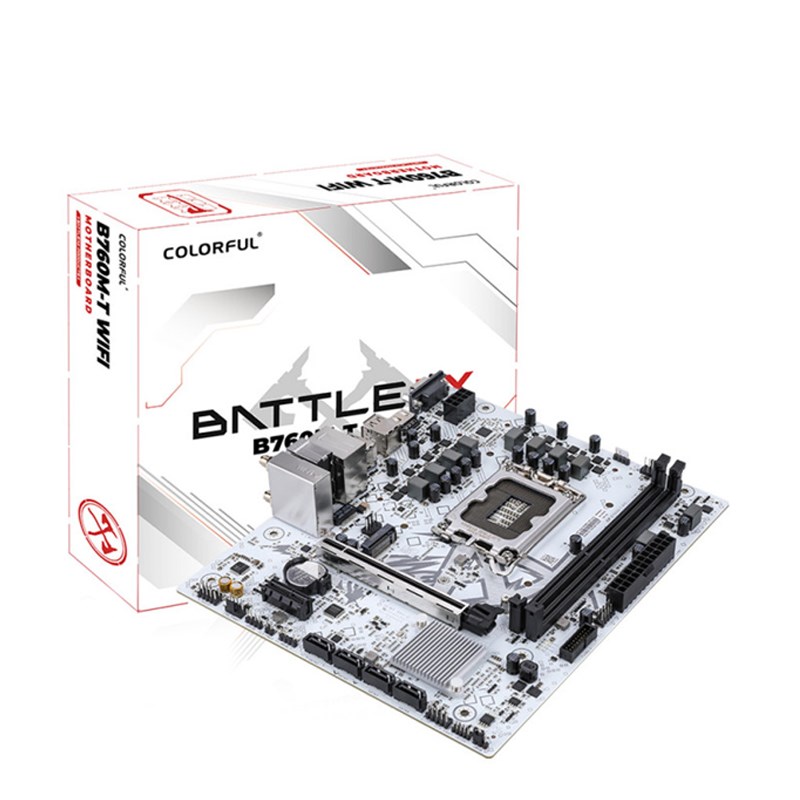 Colorful BATTLE-AX B760M-T WIFI V21A DDR5 M-ATX Gaming Motherboard