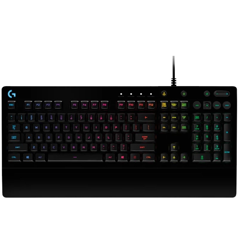 Logitech G213 Prodigy RGB Wired RGB Gaming Keyboard (Us Layout) - Black